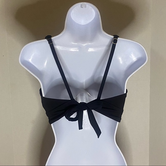 NWOT BECCA Brooke V-Neck Bralette Color Code Bikini Top - Picture 8 of 9